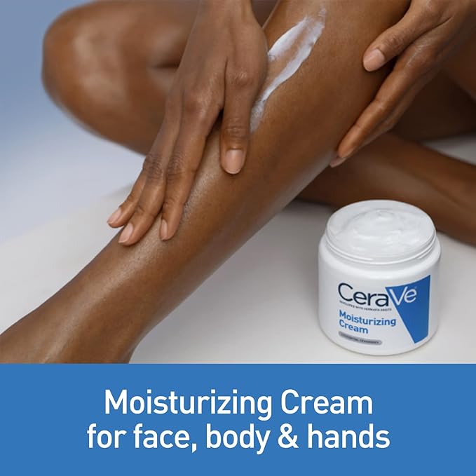 CeraVe Fragrance Free Moisturising Cream For Dry To Very Dry Skin 454g