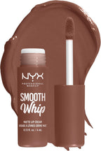 NYX Professional Makeup Smooth Whip Matte Liquid Lipstick 4ml - memory foam