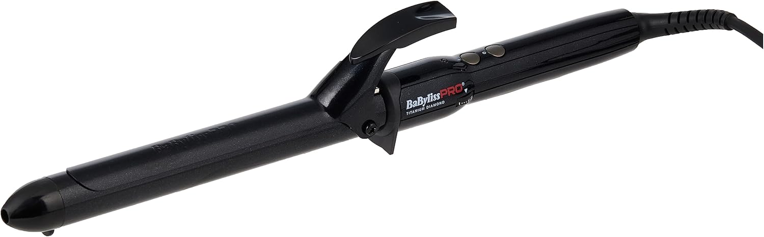 Babyliss Pro Advance Curl 25 Extra long Dial a heat Curling Iron Titanium Diamond Technology.