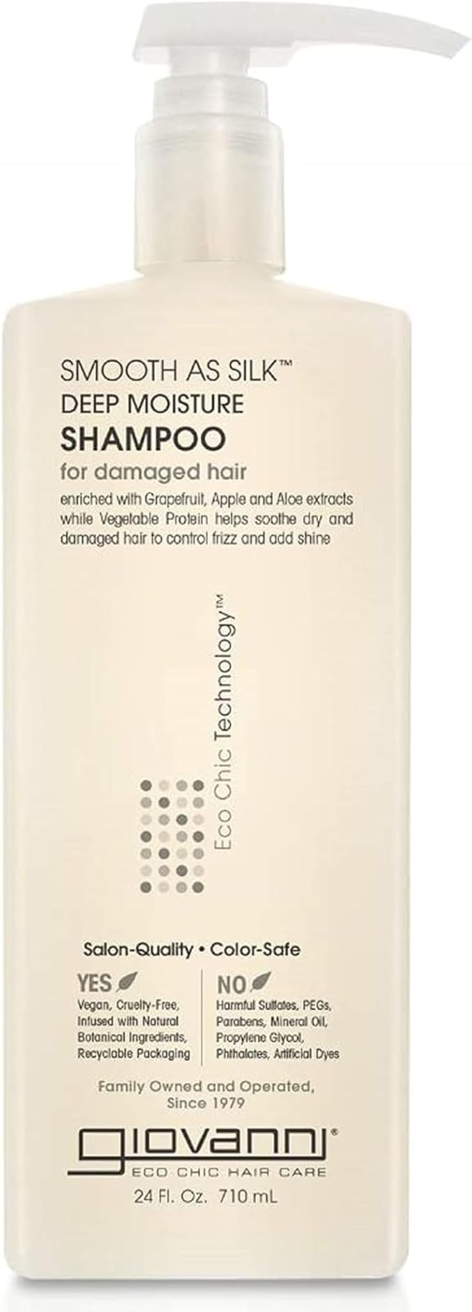 Giovanni smooth as silk deep moisture shampoo 710ml