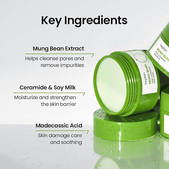 BEPLAIN Mung Bean Pore Cleansing Milk Balm 100ML