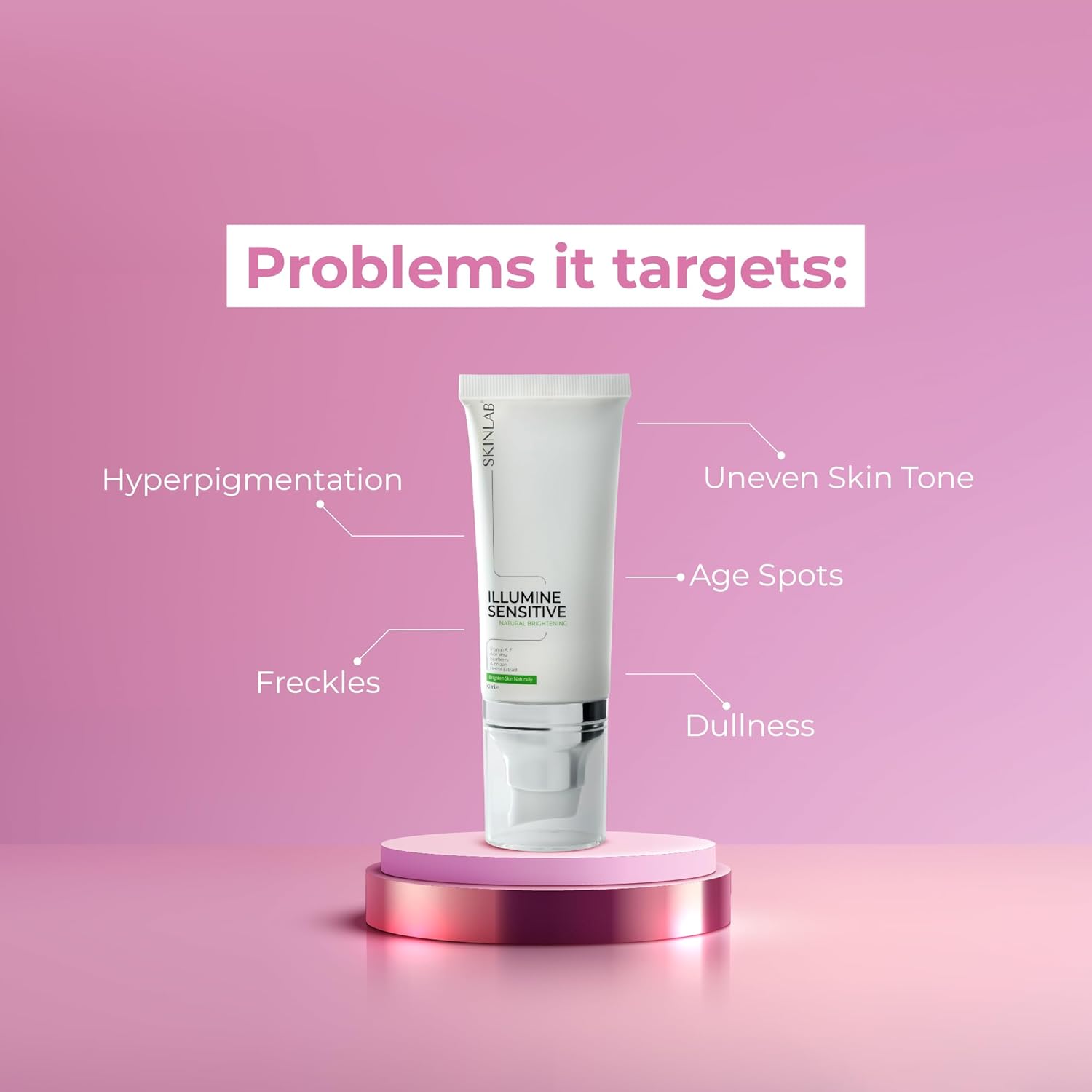 SKINLAB ILLUMINE SENSITIVE NATURAL BRIGHTENING 50ML