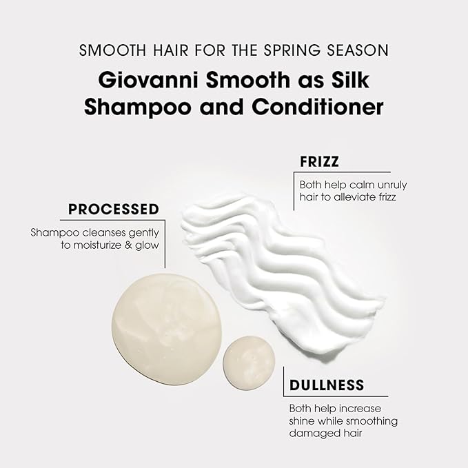 Giovanni smooth as silk deep moisture shampoo 710ml
