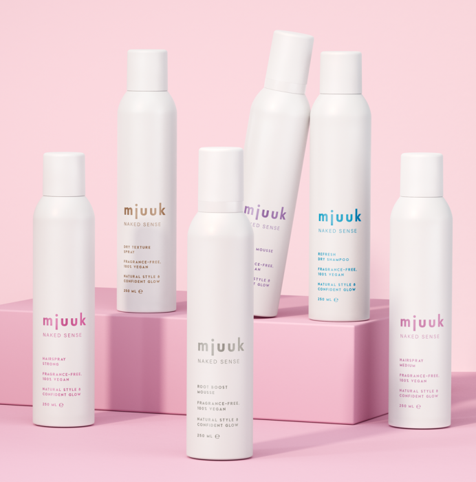 Mjuuk Naked Sense Refresh Dry Shampoo 250ml