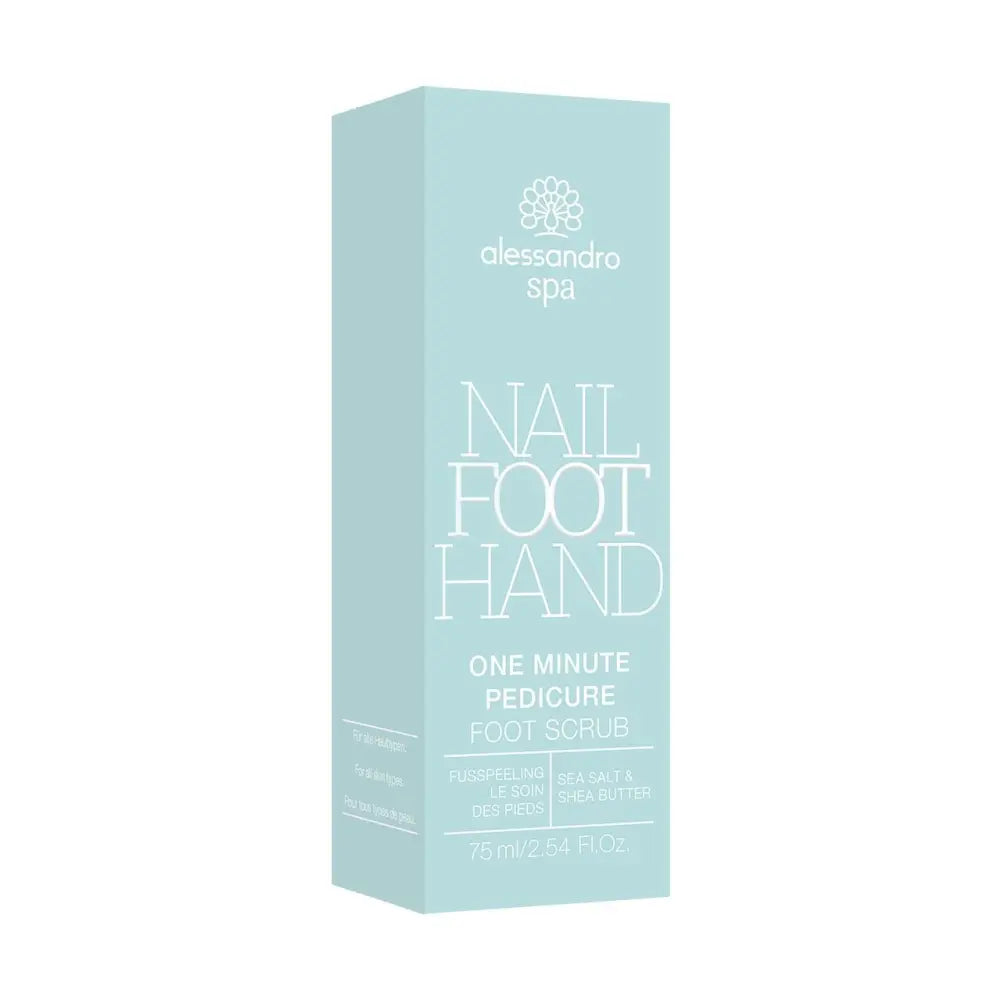 ALESSANDRO ONE MINUTE PEDICURE FOOT SCRUB 75ML