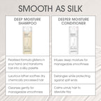 Giovanni smooth as silk deep moisture shampoo 710ml