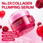 Numbuzin No.2 Rose PDRN Collagen 2X Plumping Serum + Collagen Shot 30ml