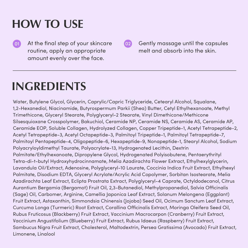 Eqqualberry Bakuchiol Plumping Capsule Cream 50ml