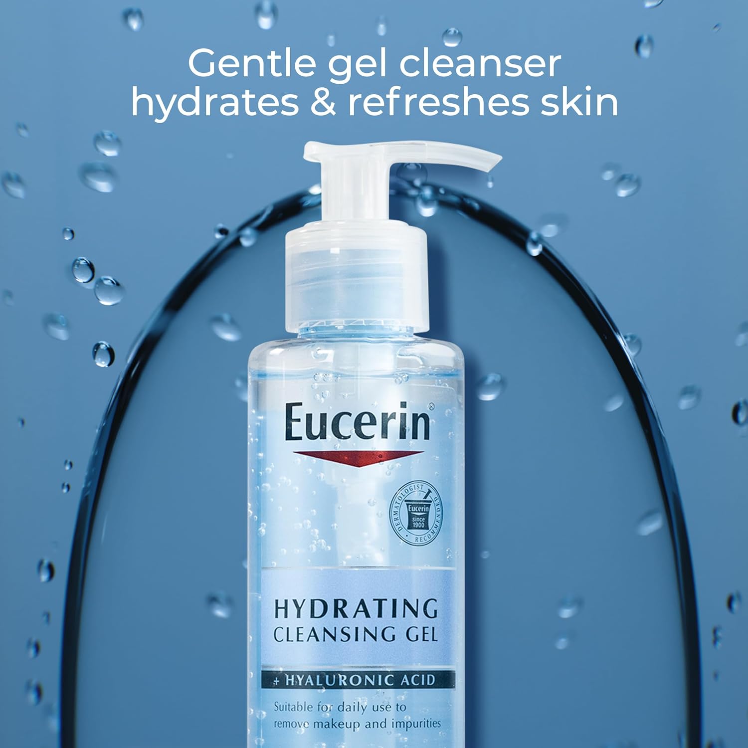 Eucerin DermatoCLEAN [HYALURON] Cleansing Gel 200ml.