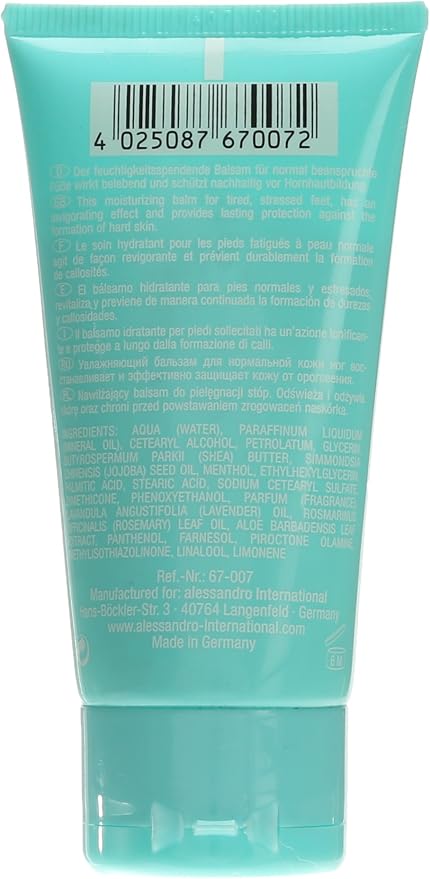ALESSANDRO PDX GO EASY MOISTURIZING FOOT BALM 50ML