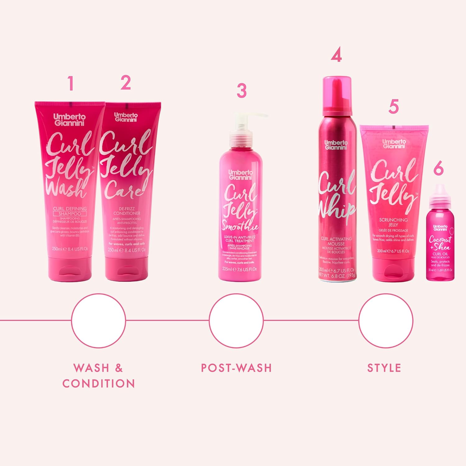 Umberto Giannini Curl Whip Curl Activating Mousse 200ml