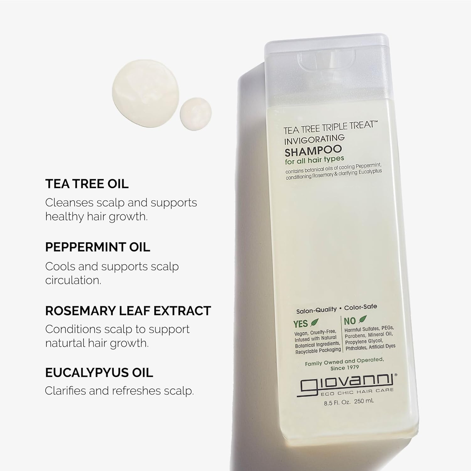 Giovanni tea tree shampoo 710ml