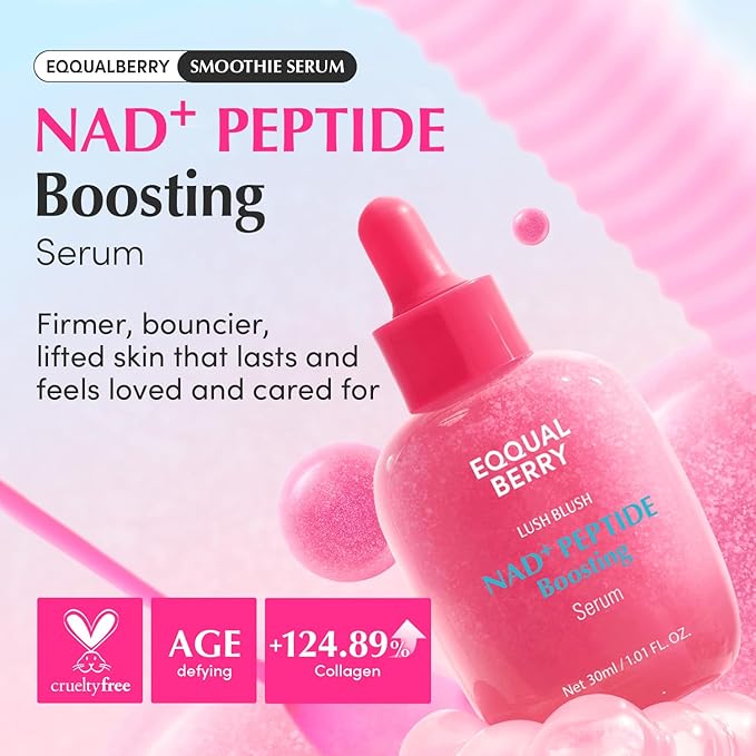 Eqqualberry NAD+ Peptide Boosting Smoothie Serum 30ml