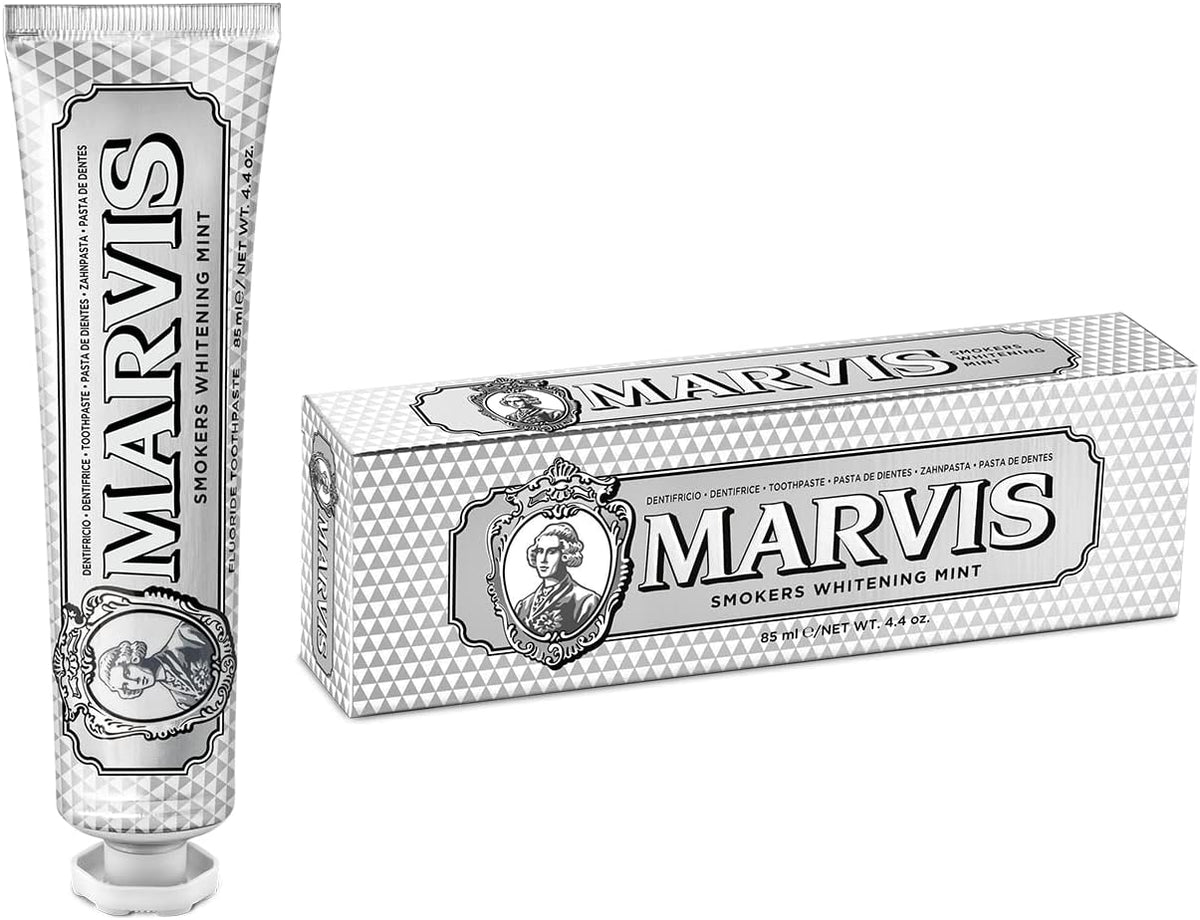 Marvis Smokers Whitening Mint Toothpaste White 85ml