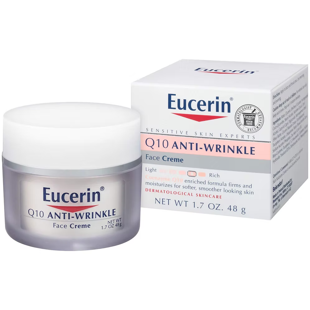 Eucerin Q10 Anti-Wrinkle Sensitive Skin Cream 48g