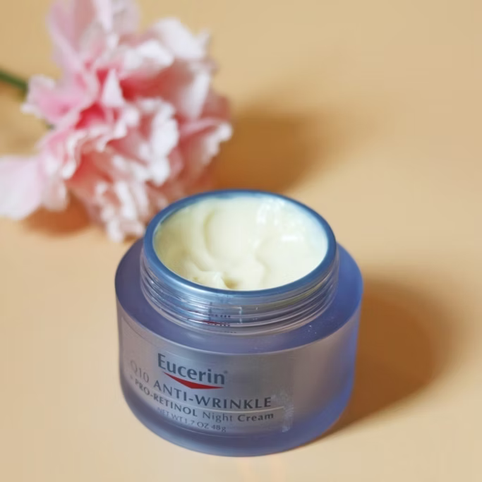 Eucerin Q10 Anti-Wrinkle Night Cream Enriched with Retinol - 48 gm
