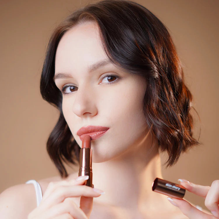 SKIN Story Terracotta Lipstick Clean Beauty lip Color