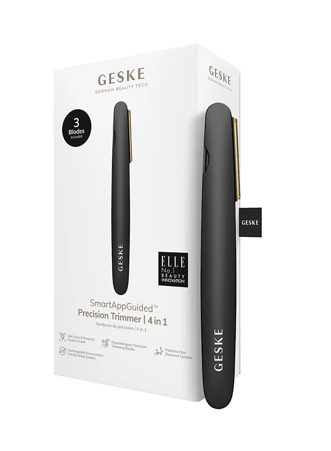 Geske precision trimmer packaging with product on a white background