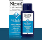 Nizoral Anti-Dandruff Shampoo bottle and packaging on a white background