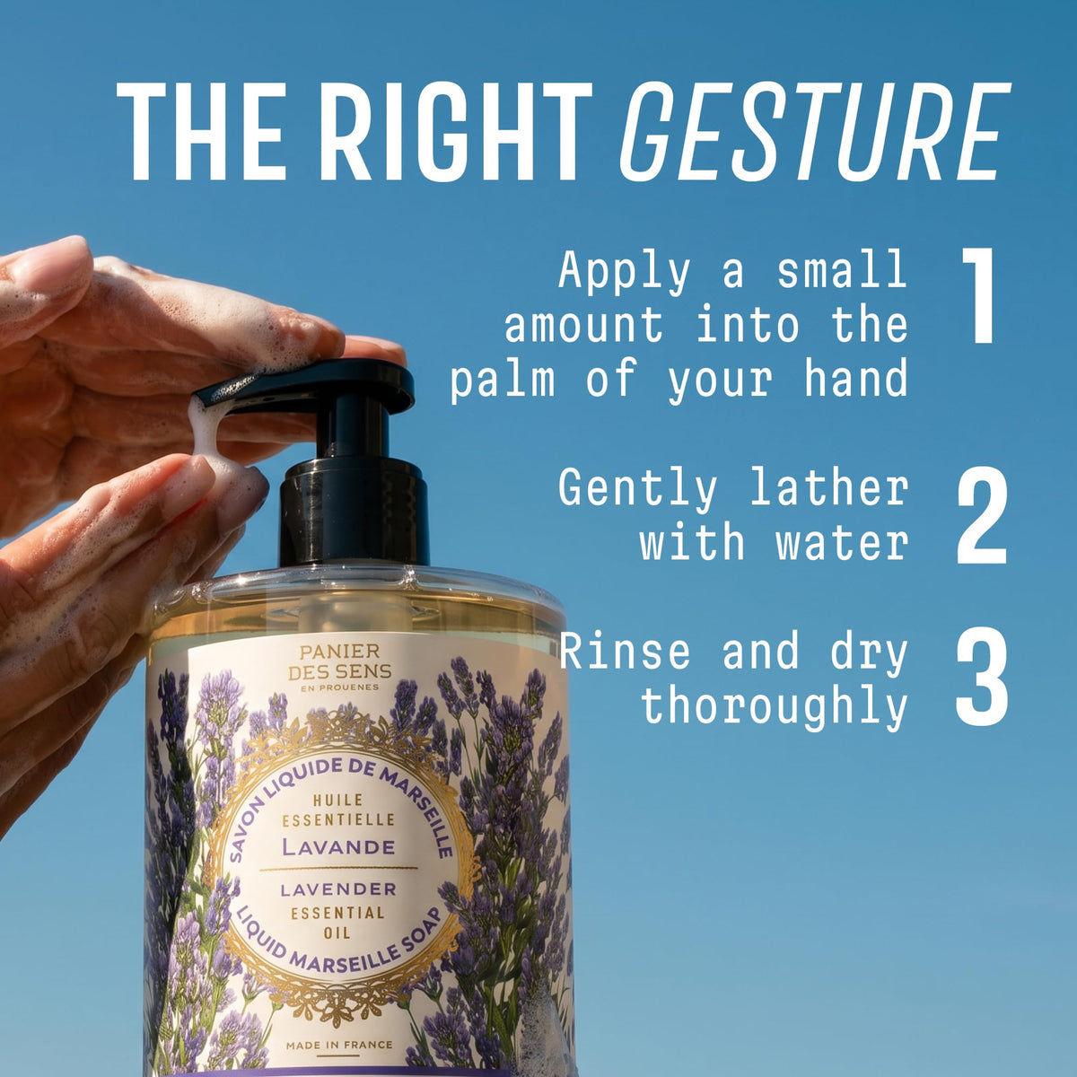 Panier Des Sens Liquid Marseille Soap – Lavender 500ml
