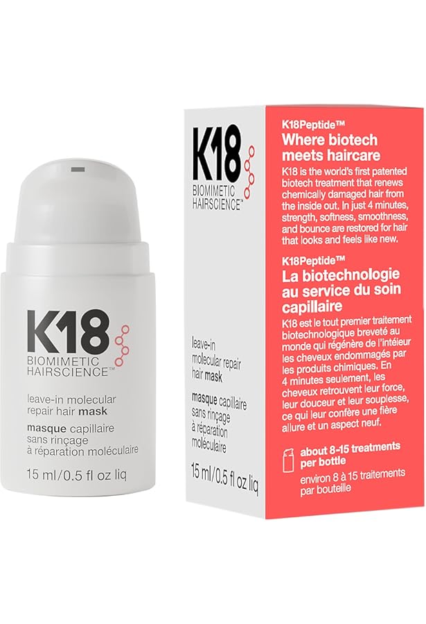 K18 Damage Shield Protective Shampoo & Conditioner 250ml Hair Mask 50ml K18 Oil 10ml