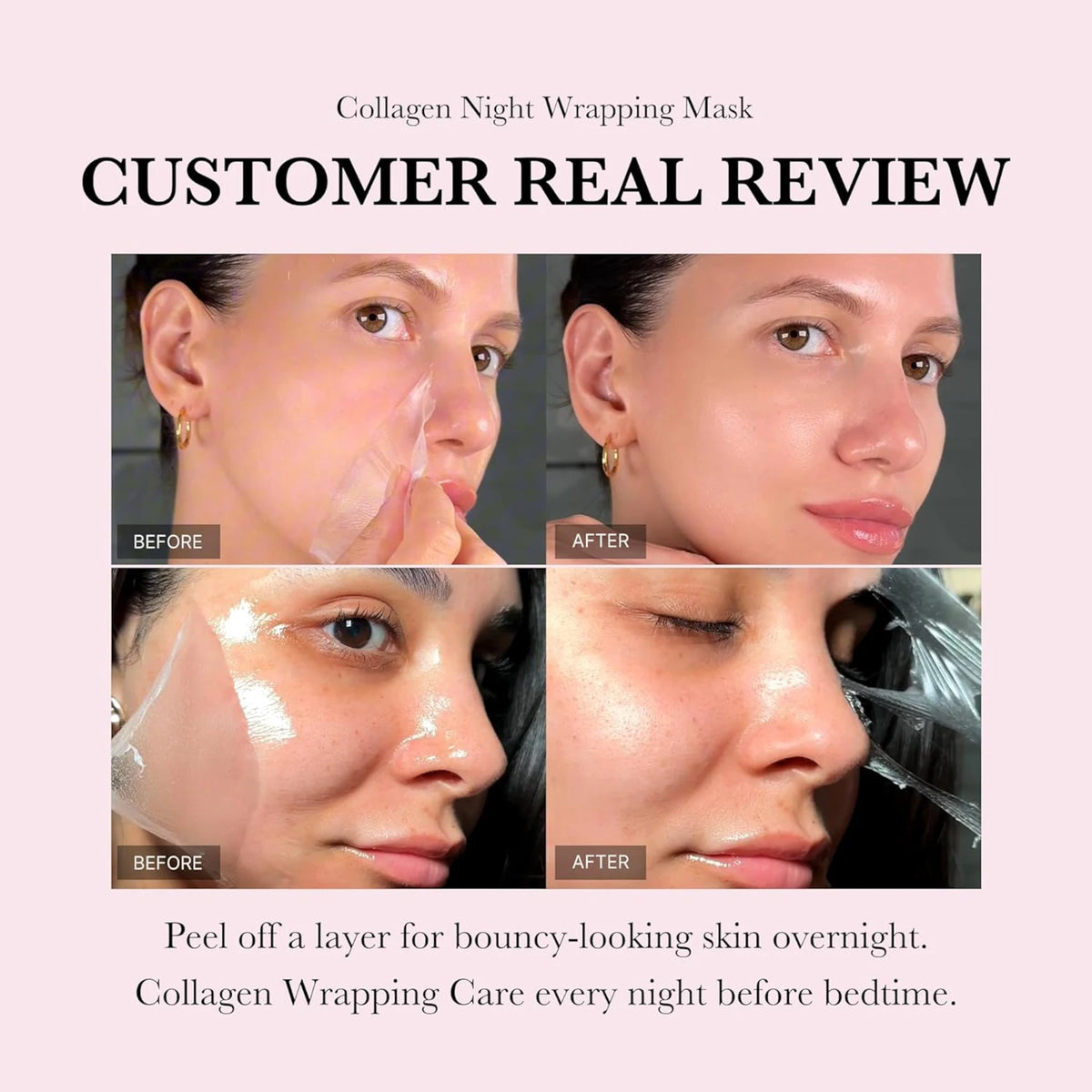 Medicube Collagen Overnight Wrapping Peel Off Facial Mask 75ml