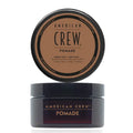 American Crew pomade jar with lid on a white background
