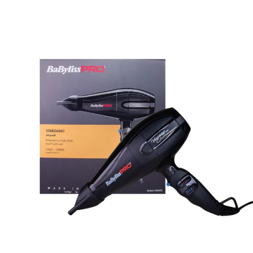 BaByliss PRO Black Star Ionic Hair Dryer 2200W Bab6250Ie