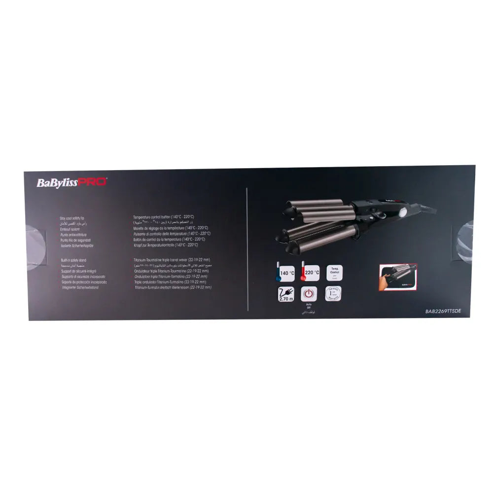Babyliss Pro Triple Barrel Waver Large Box