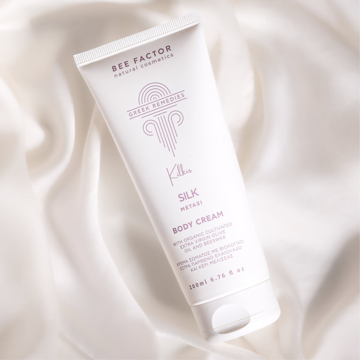 Bee Factor Natural Cosmetics Silk Body Cream kalkis 200ml