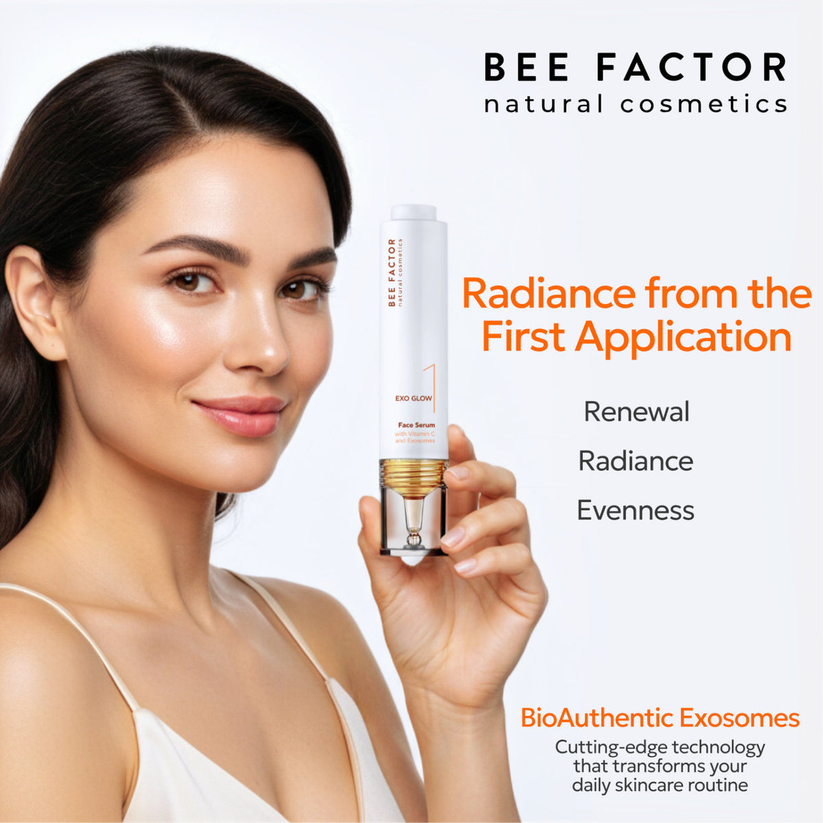 Bee Factor Natural Cosmetics Exo Glow Face Serum 30ml