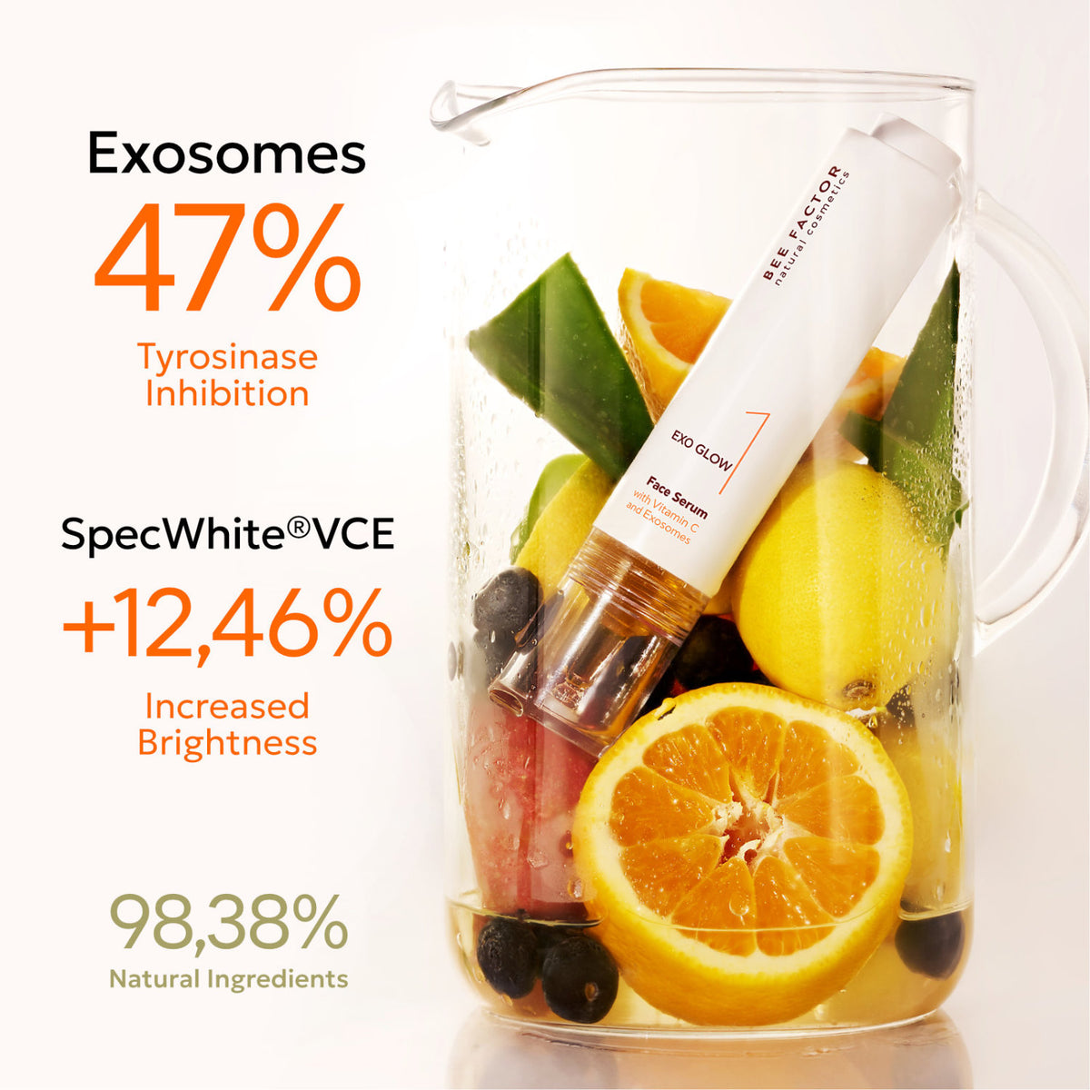 Bee Factor Natural Cosmetics Exo Glow Face Serum 30ml