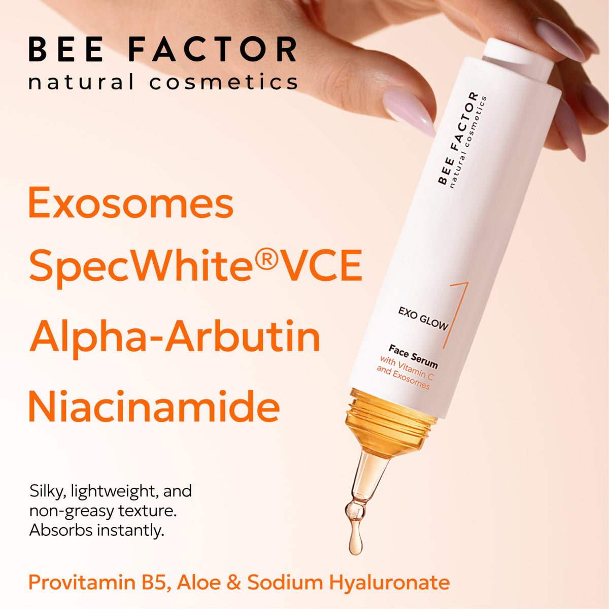 Bee Factor Natural Cosmetics Exo Glow Face Serum 30ml