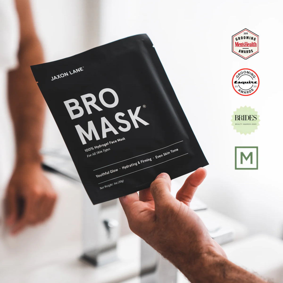 Jaxon Lane Bro Mask 100% Hydrogel Sheet Mask (1 pc)