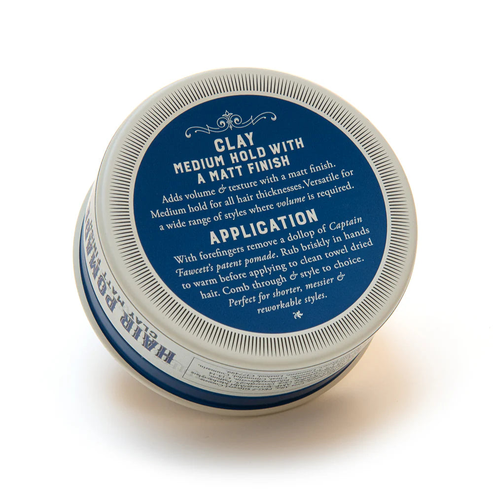 Captain Fawcett’s Clay Pomade Medium Hold with Matte Finish 100g