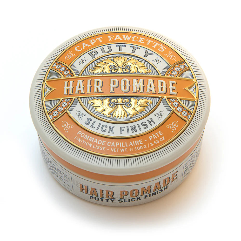 Captain Fawcett’s Putty Pomade Strong Hold with Slick Finish 100g