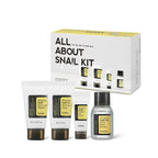 COSRX-Advanced Snail Skin Repairing kit 4 steps for Dry skin and dark spot.