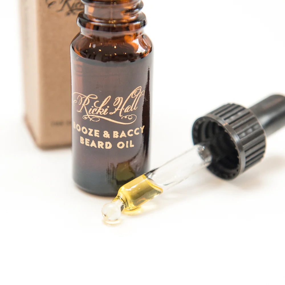 Captain Fawcett’s Ricki Hall Booze & Baccy Beard Oil 10ml