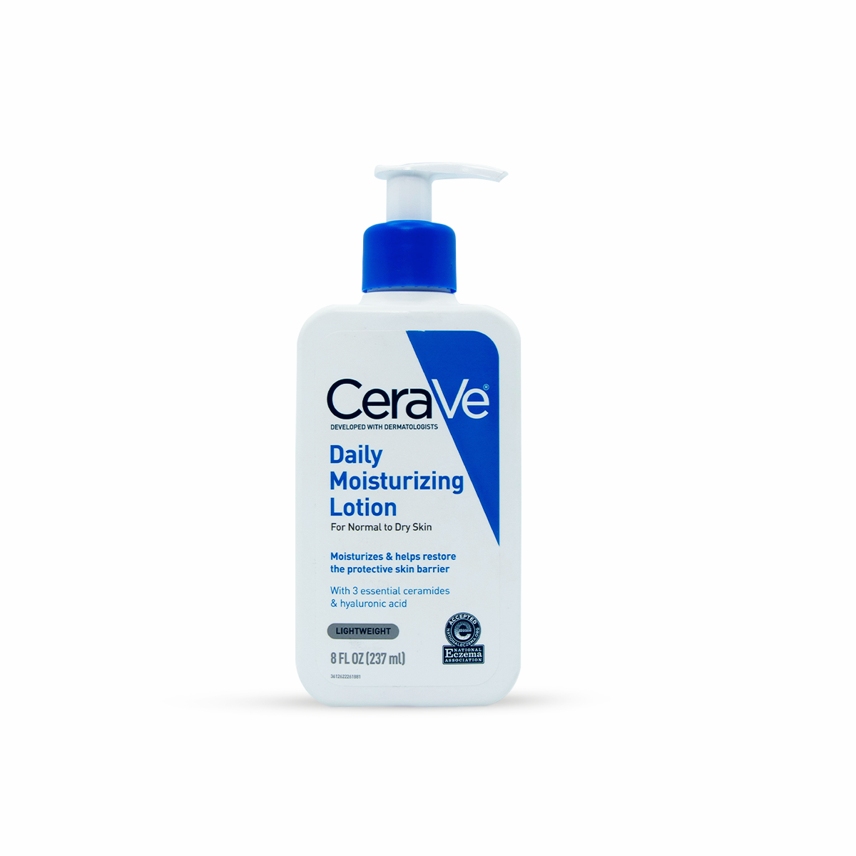 CeraVe Daily Moisturizing Lotion bottle on a white background