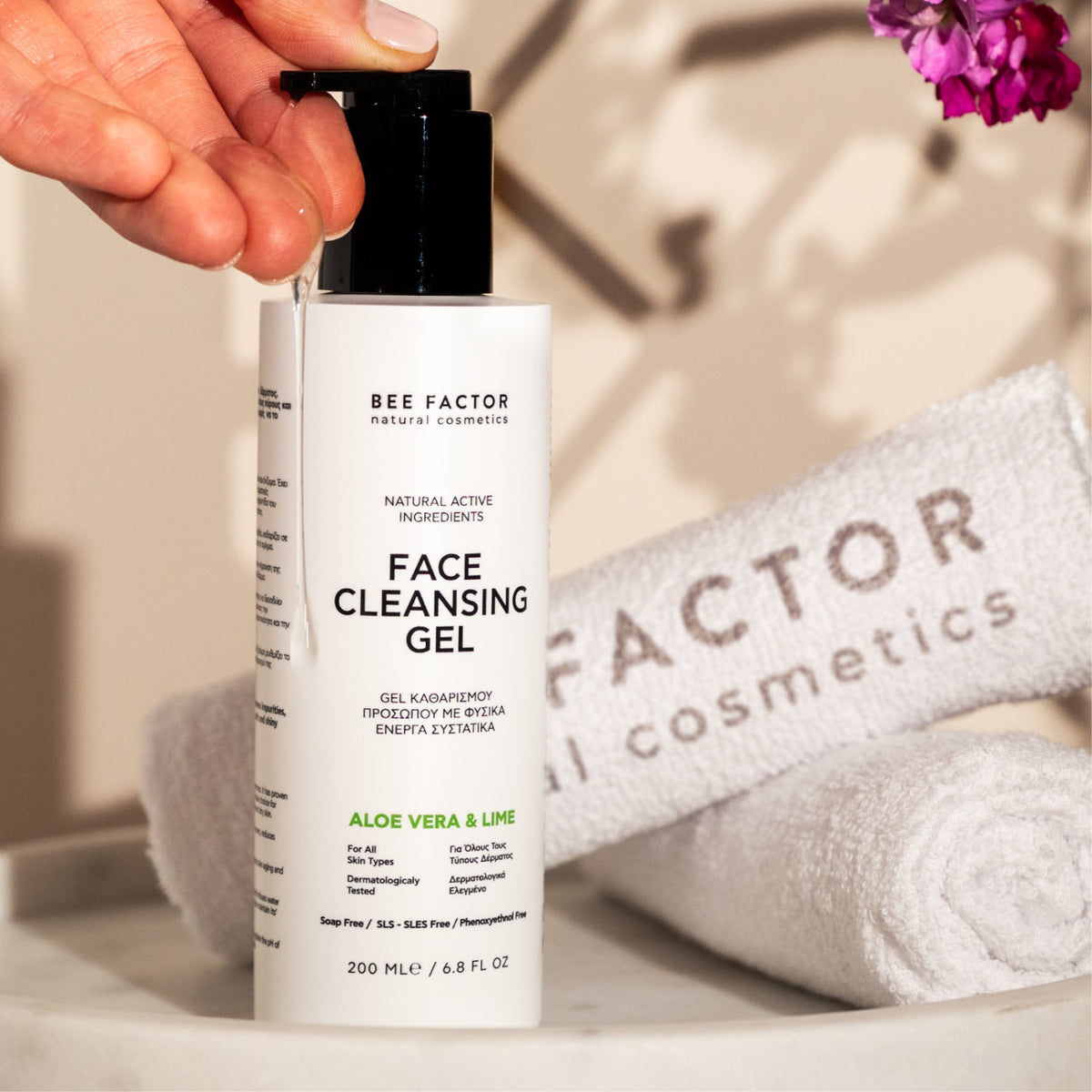 Bee Factor Natural Cosmetics Face Cleansing Gel 200 ml