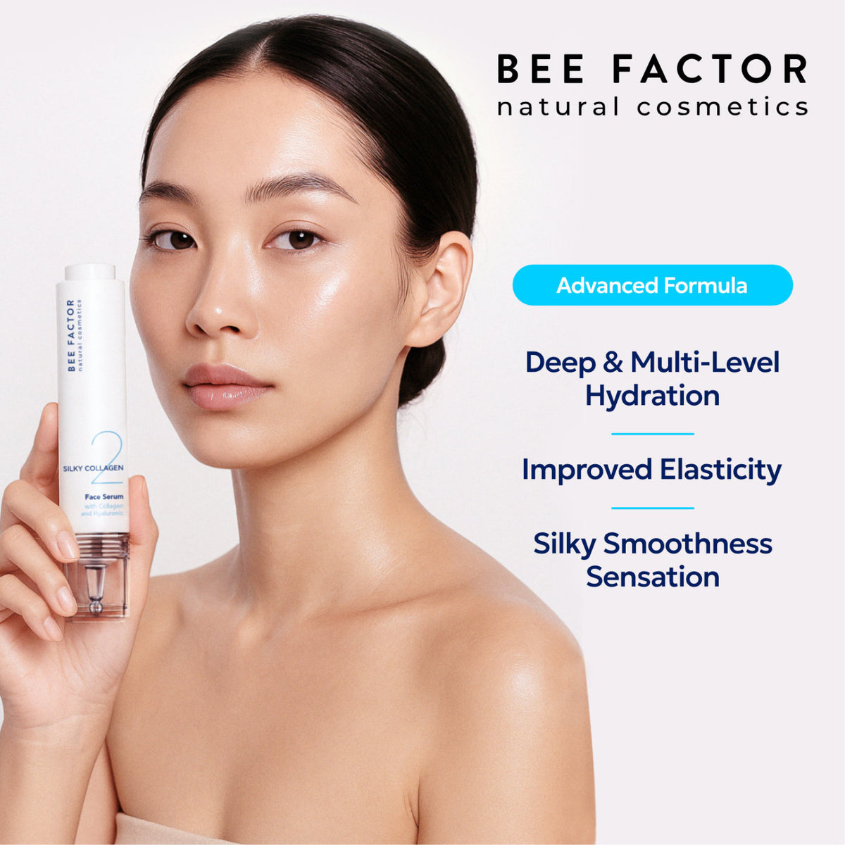 Bee Factor Natural Cosmetics Silky Collagen Face Serum 30 ml