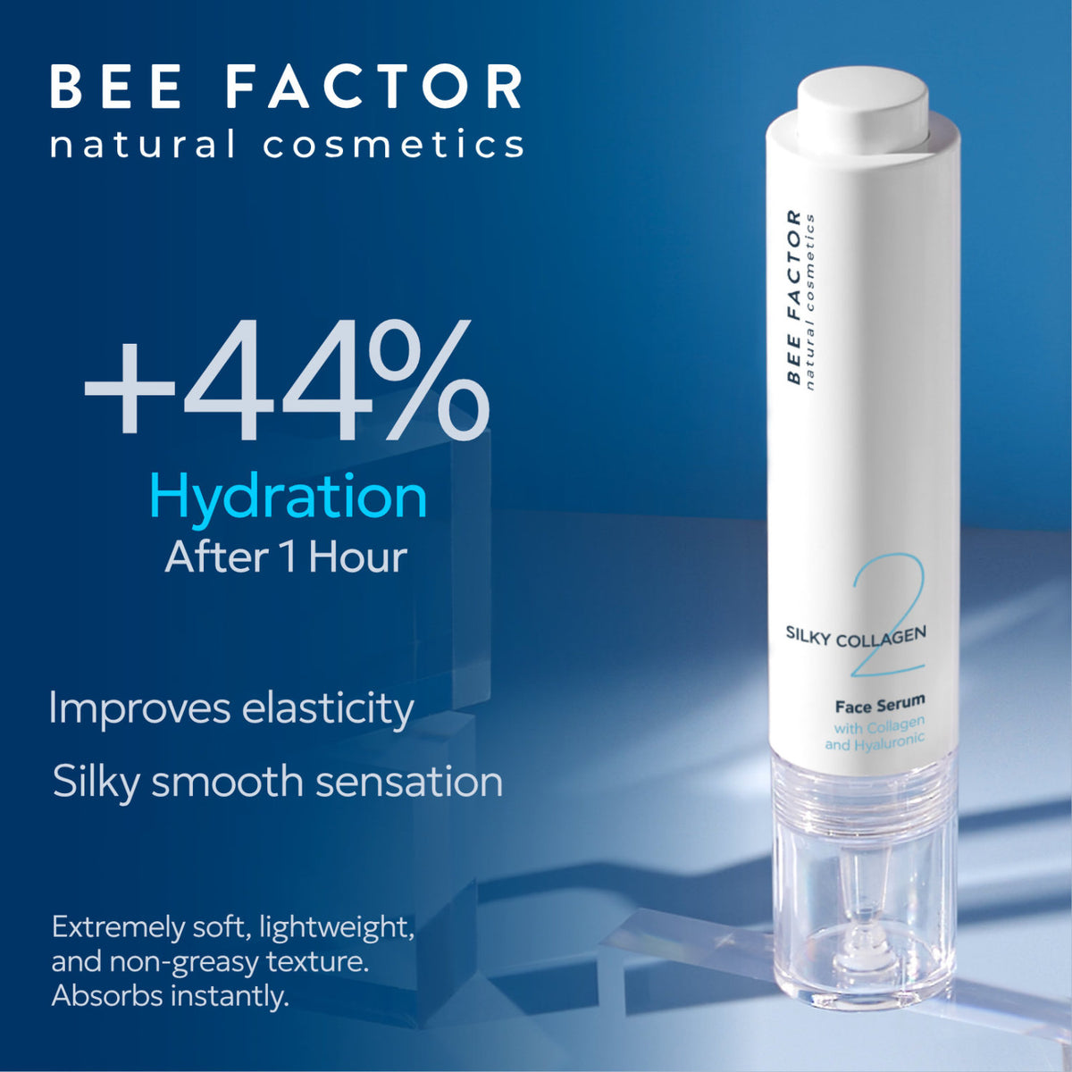 Bee Factor Natural Cosmetics Silky Collagen Face Serum 30 ml