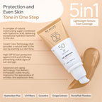 Bee Factor Natural Cosmetics DD Cream SPF50 Shade 02 - 60ml