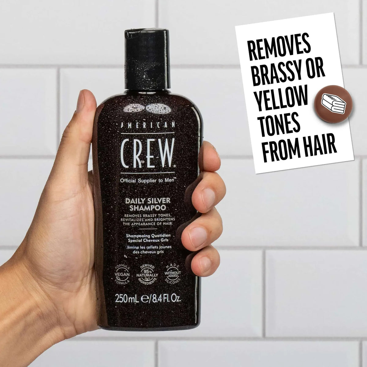 American Crew Daily Silver Shampoo 250ml