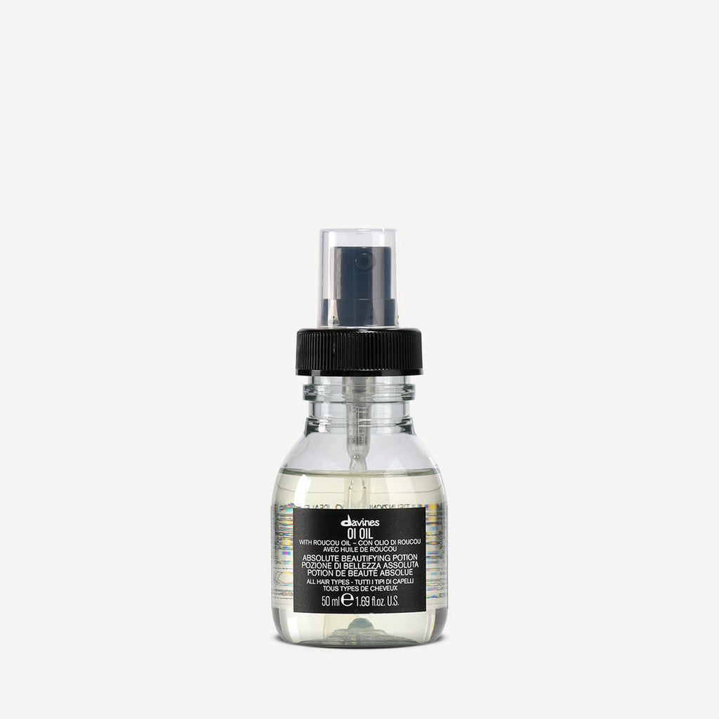 Davines OI Oil 50 ml – Anti‑Frizz Lightweight Beautifying Potion with Roucou Oil
