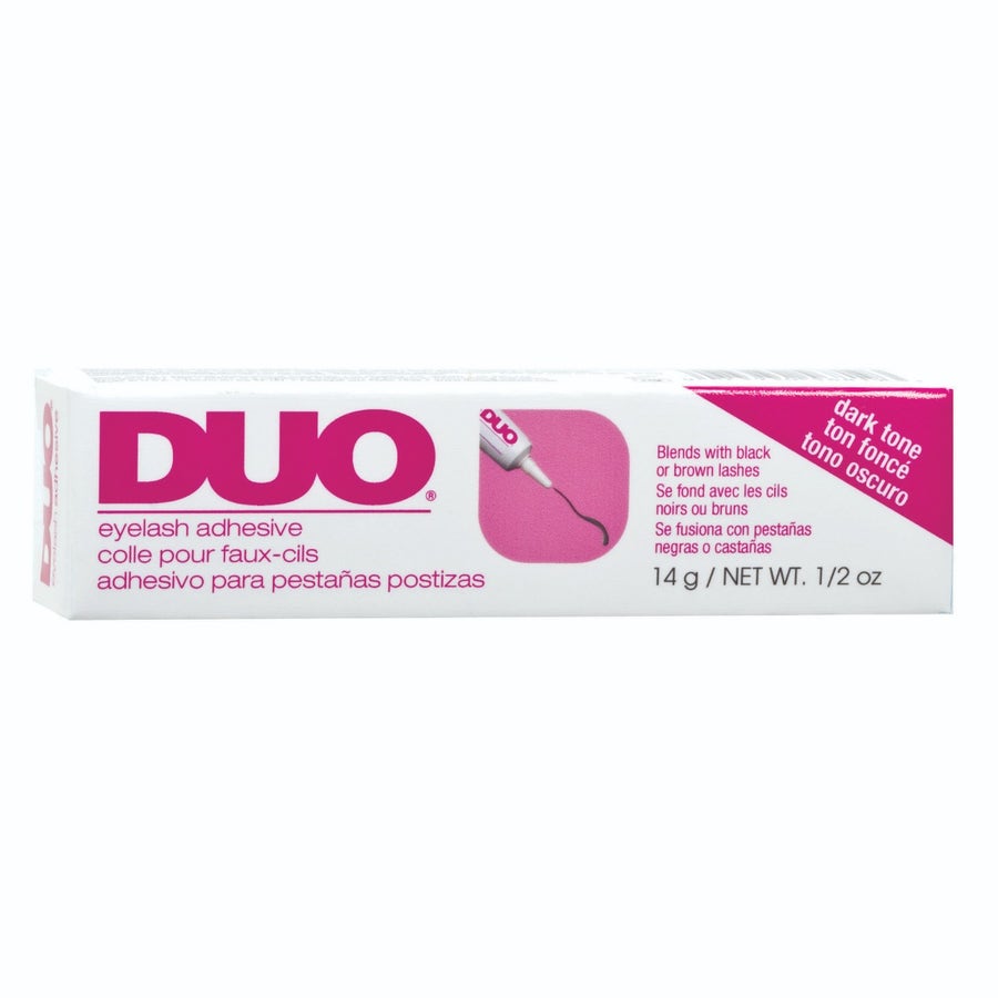 لاصق رموش داكن من Duo Strip، 0.5 أونصة
