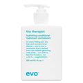 Evo 'the therapist' hydrating conditioner bottle on a white background