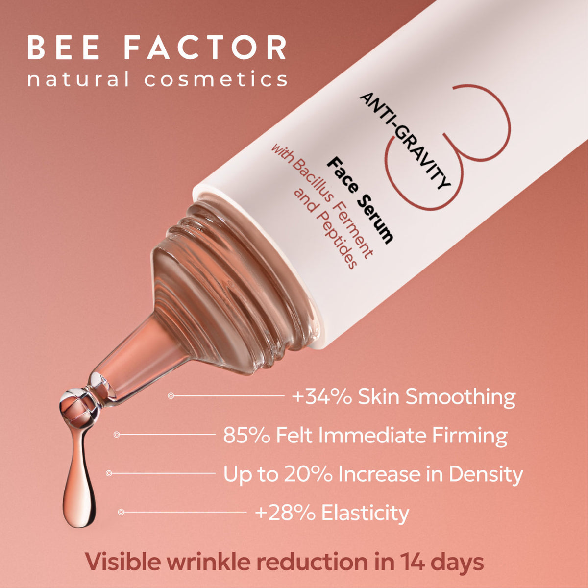 Bee Factor Natural Cosmetics Anti-Gravity Face Serum 30ml