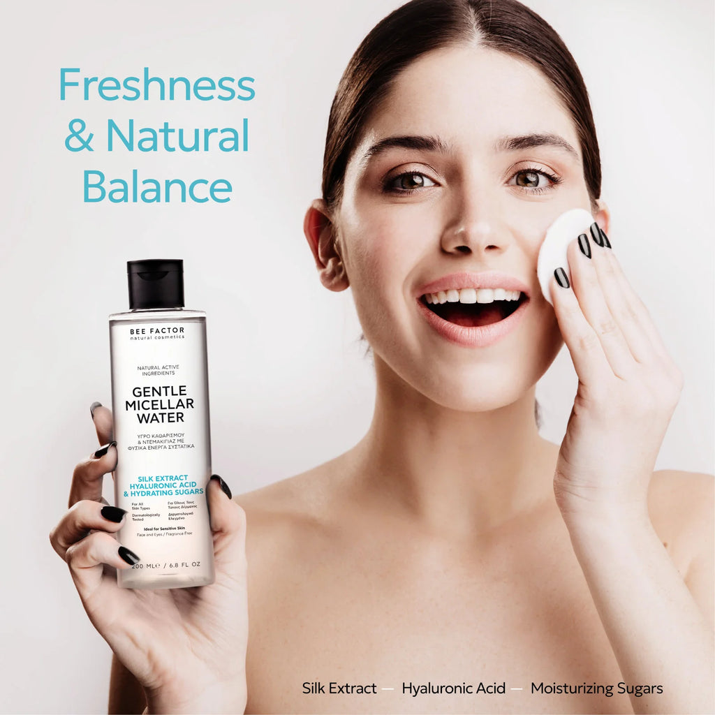 Bee Factor Daily Reset Kit Gentle Micellar Water & Face Cleansing Gel 200ml