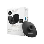 Geske facial brush packaging with product on a white background